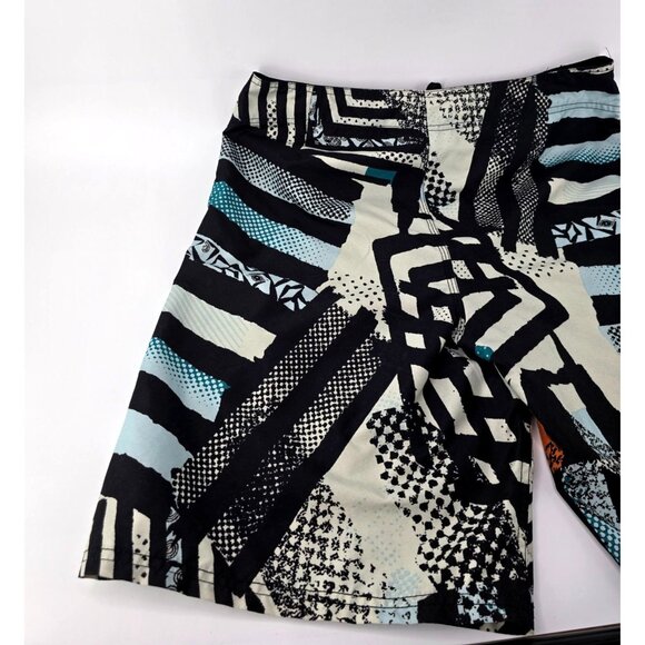 Kanu Surf, Men's Swim Trunks, Geometric Pattern, Beach Size 34 - Picture 7 of 11